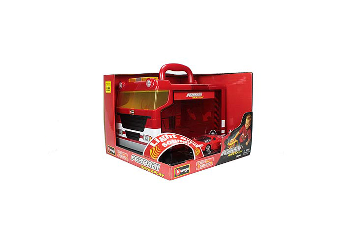 Ferrari Enzo Ferrari Race and Play Cube in Red