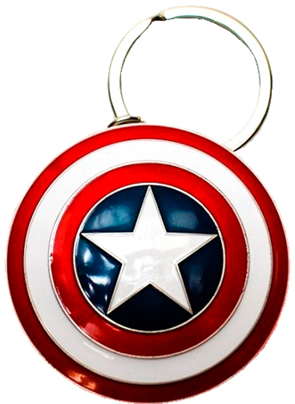 Captain America Shield Keyring